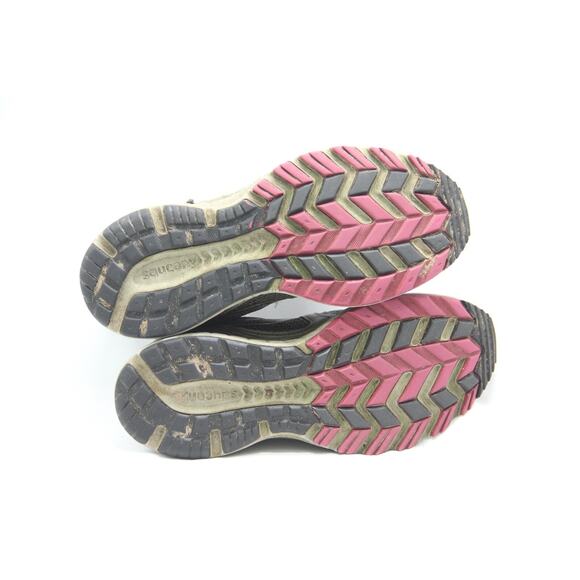 Saucony Running Shoes Womens Sz 8.5 Cohesion Grid Sneakers Gray Pink Gym Hiking - Picture 6 of 8